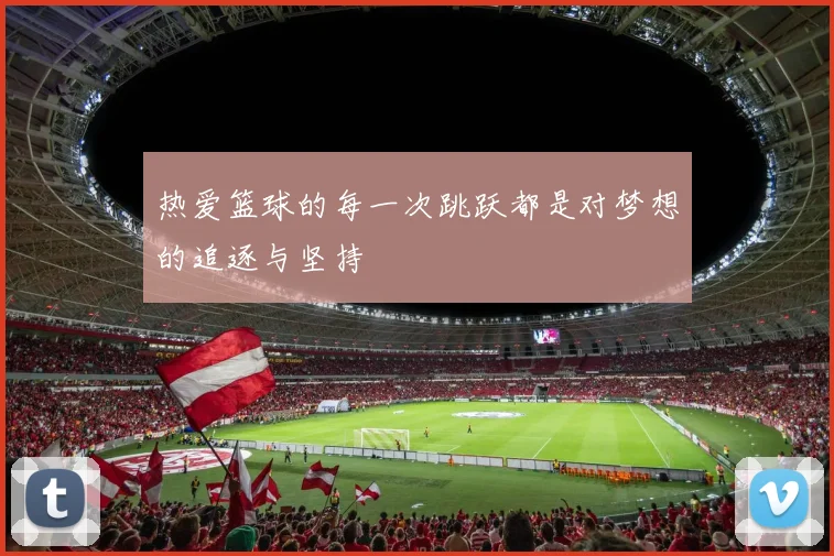 热爱篮球的每一次跳跃都是对梦想的追逐与坚持